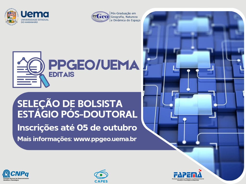 RedeOppala's tweet photo. 🛑Até 05 de Outubro. 
Processo seletivo para Bolsa de Estágio Pós-Doutoral no Brasil. 
PPG da Universidade Estadual do Maranhão 
🔗https://t.co/OS6eIen74U https://t.co/SEfpSkgOP8