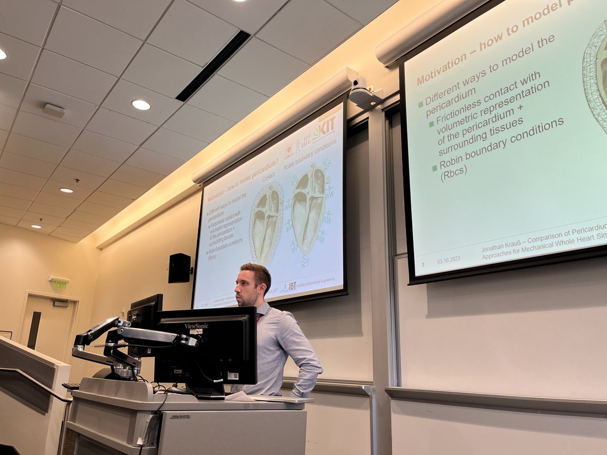 Comparison of Pericardium Modeling Approaches for Mechanical Whole Heart Simulations

presented by <a href="/Jonathan_K96/">Jonathan Krauss</a> in front of a full room in #CinC2023's Whole Heart Modeling session

cinc.org/2023/Program/a…
