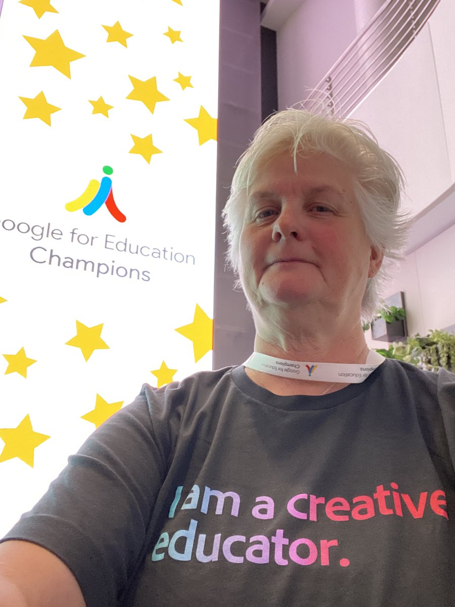 BobbieGrennier's tweet photo. Hey @TheTechProfe this one’s for you because we all play nice 😊 🔵🔴🟡🟢 #GoogleChampions @GoogleForEdu #AdobeACE #AdobeCreative @AdobeForEdu https://t.co/guwbIWmU4d