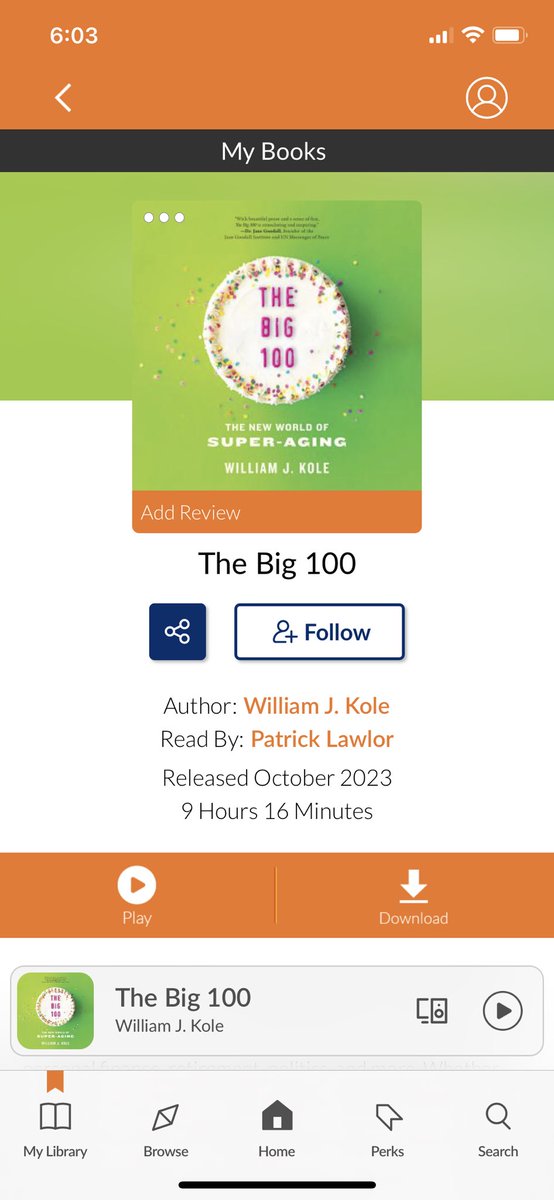 William J. Kole (@billkolebooks) on Twitter photo Chapeau to <a href="/PLawlorAudio/">Patrick Lawlor</a> for the terrific job narrating the audiobook version of THE BIG 100 (released today along with the hardcover & e-book!). I love the life you’ve injected into it! Chapeau to <a href="/PLawlorAudio/">Patrick Lawlor</a> for the terrific job narrating the audiobook version of THE BIG 100 (released today along with the hardcover & e-book!). I love the life you’ve injected into it!