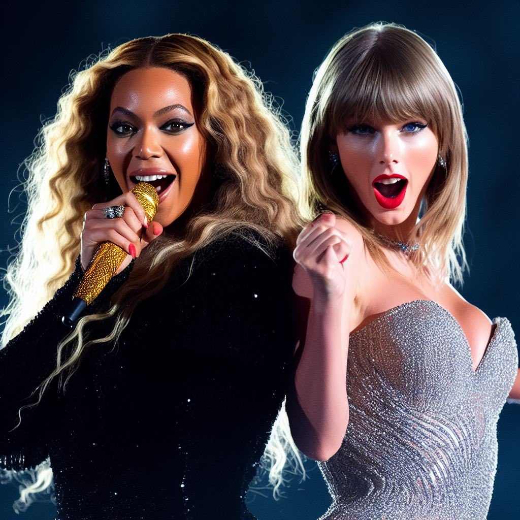 Recriando as eras da Taylor Swift com a Beyoncé na inteligência artificial 

A Thread; 🧶