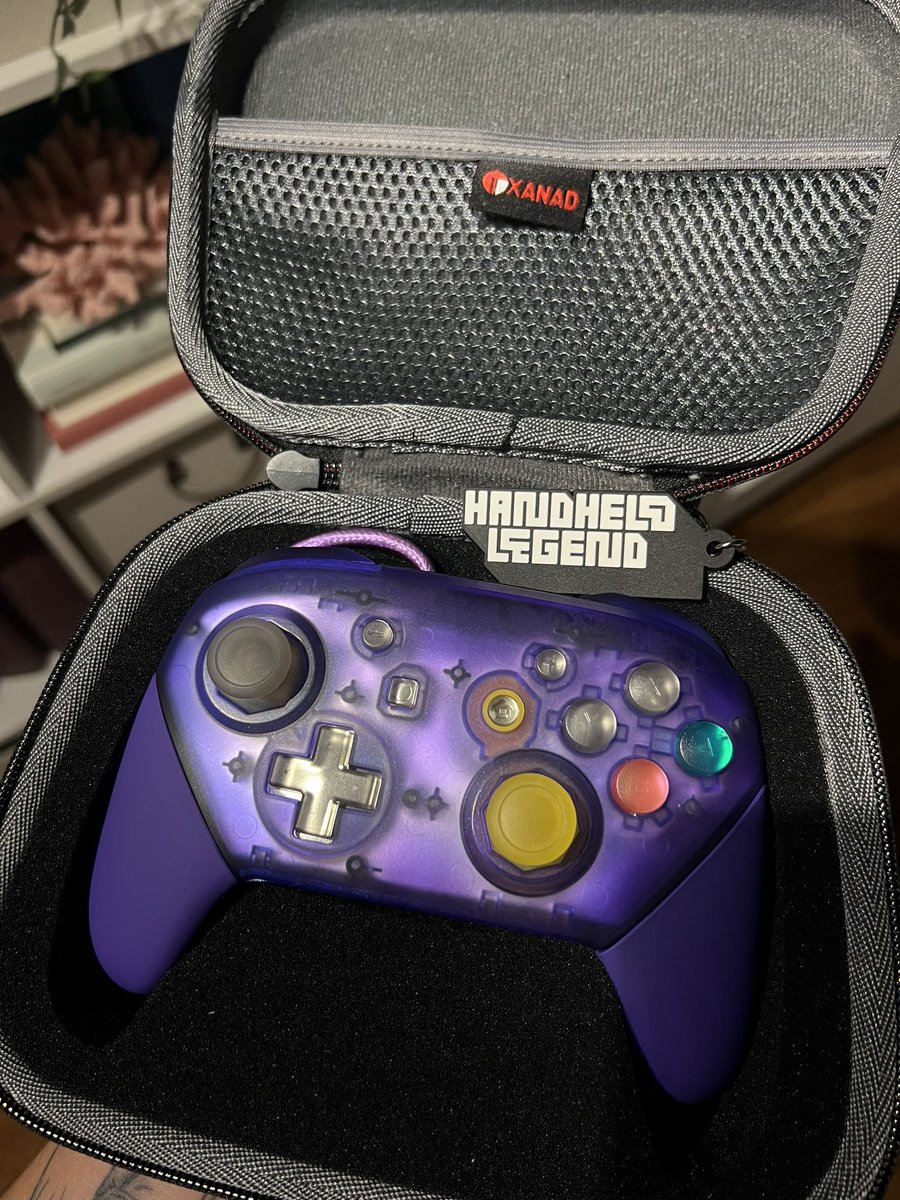 🚨 Giveaway Alert! 🚨 

In partnership with <a href="/CreativeWilds/">CreativeWilds</a> , we are proud to showcase “Shiny Indigo”!

ProGCC V3 from <a href="/handheldlegend/">Hand Held Legend</a> 
Custom tinted shell
Full resin set by <a href="/CreativeWilds/">CreativeWilds</a> 
Special rubberized cable 
Included carrying case! 

To enter - 
1️⃣ Like
2️⃣ Retweet
3️⃣