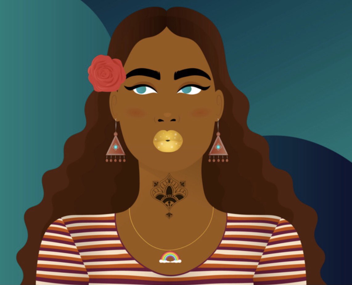 LululunaThrive's tweet photo. My @worldofwomennft is coming to life thanks to an epic AI Coaching sesh with @themompreneur36
WDYT #WoWsquad?
#NFT #art #boho #floral #fashion #style https://t.co/C6dNKhsiXO