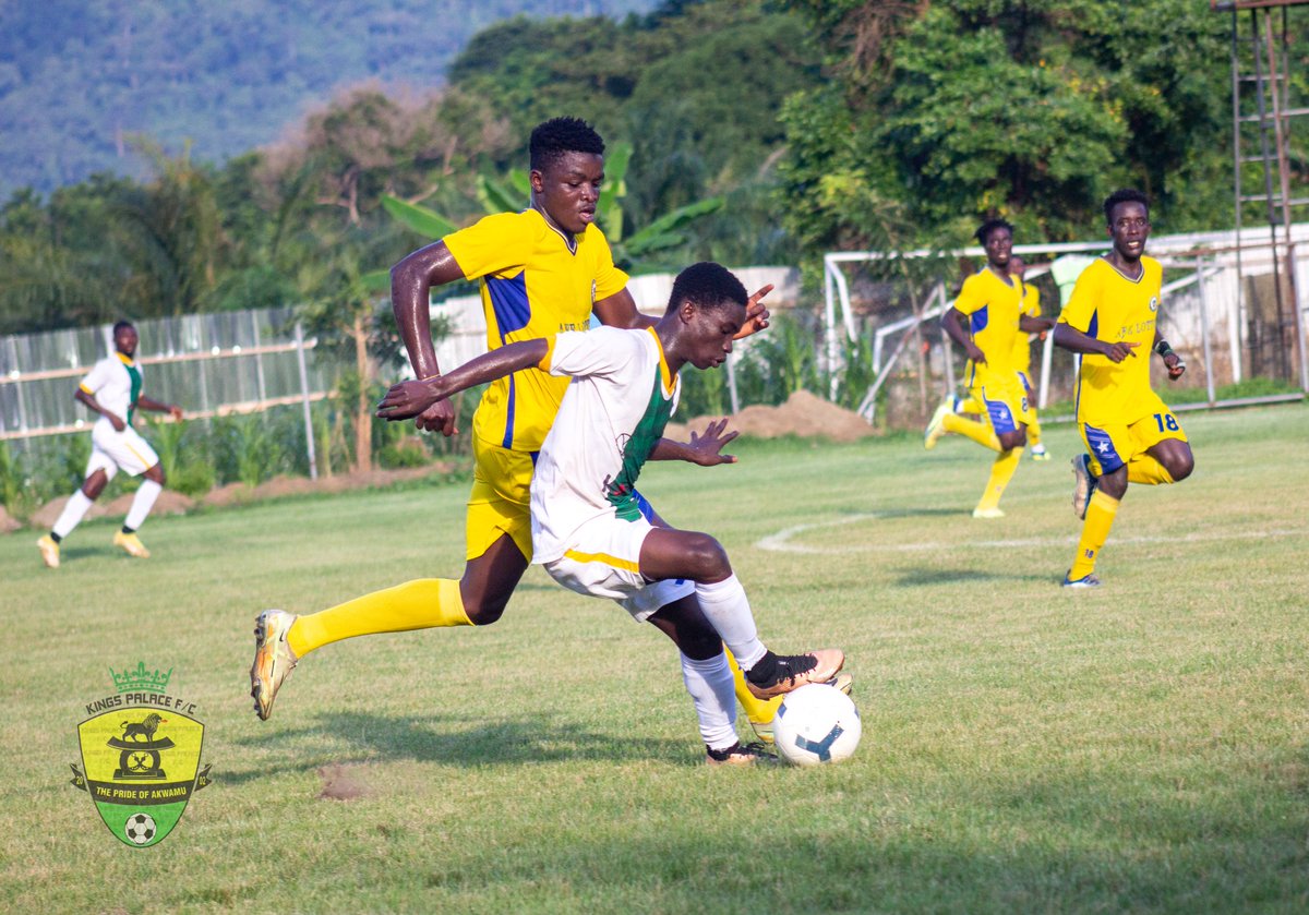 kingspalacefc's tweet photo. 📸
Scenes from our 0-0 friendly encounter against @HOMESTARSFC1 on Sunday, October 1, 2023 at the Akotex Park.

Arguably our last before the season kicks off this weekend.

A very good exercise for us 
See more here 👇🏽🔗
https://t.co/VRg394LiNc

#GoalKings ⚽
#ThePrideofAkwamu https://t.co/MoNXizR3gT