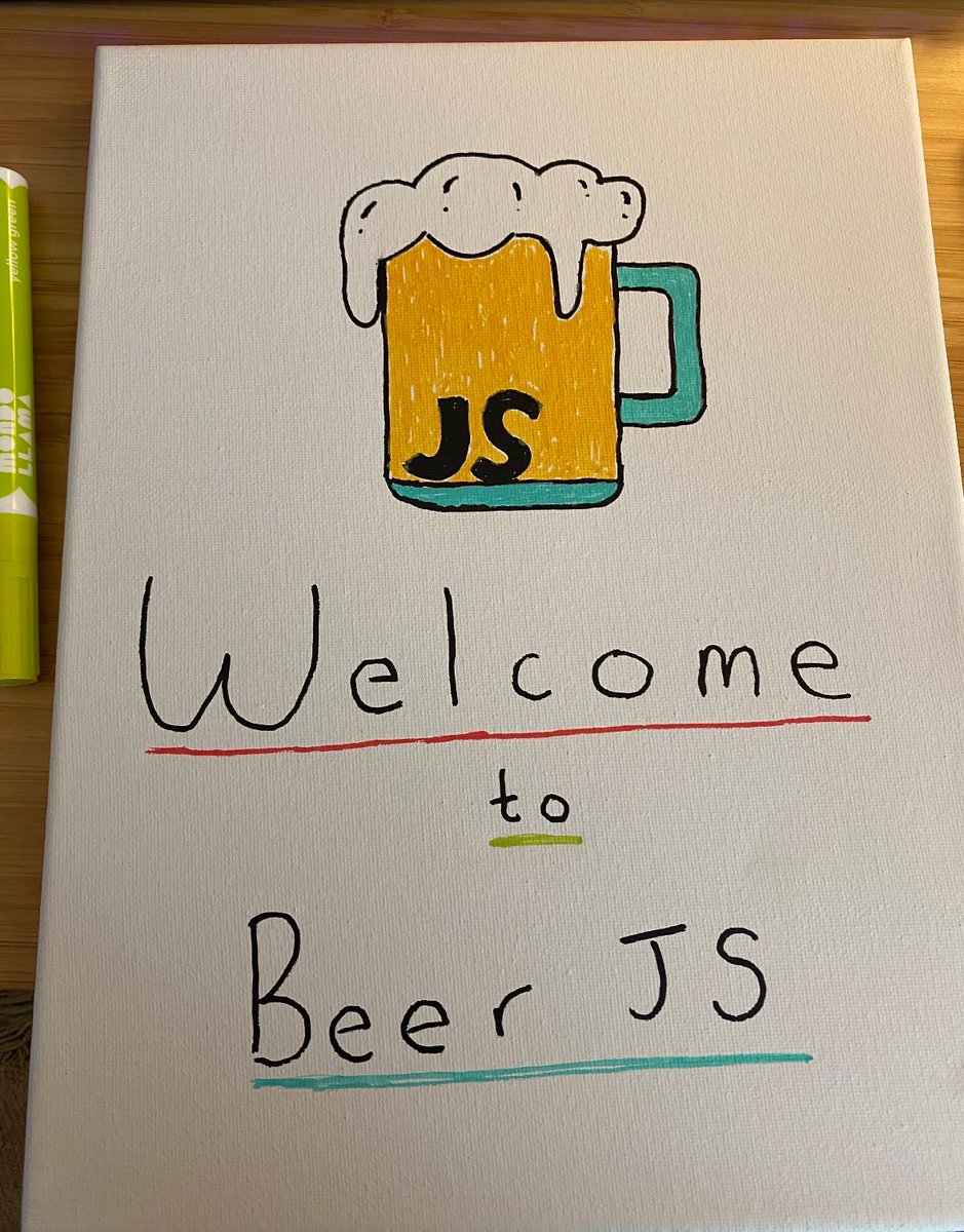 ladyleet's tweet photo. If anything, you should join @robocell at #beerjs in Raleigh / Durham for his art skillz https://t.co/7ZvbCQs61F