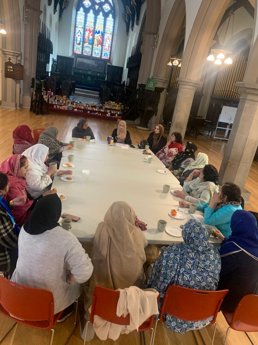 GMSAW2021's tweet photo. Despite the bad weather this morning, the over 60s session was well attended. @YHOldham delivered a session on #chairbased #exercise  followed by Shaz"s demonstration on hand #massage &amp; pressure points.@OldhamCouncil @PostcodeLottery @OsmanSayyed @TNLUK @WeActTogether https://t.co/w3tviRNFns