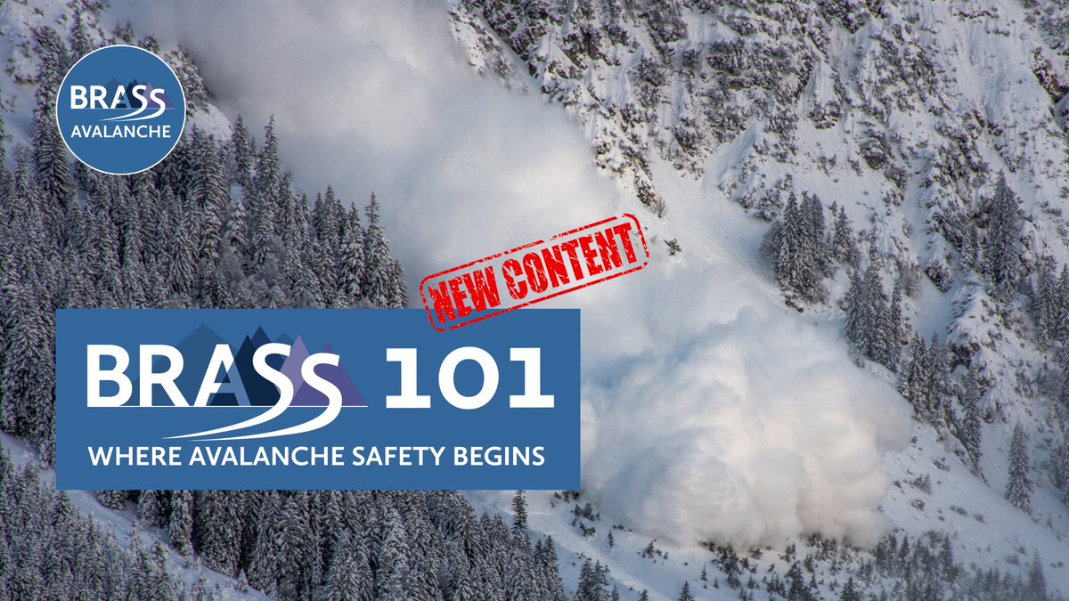 brassavalanche's tweet photo. How much do you know about avalanche safety? Start your season with a free BRASS 101 online webinar this season, starting Oct. 17.
#avalanchesafety #snowsafety

https://t.co/uzlZiZm6Xi https://t.co/jkTCVUyY2F
