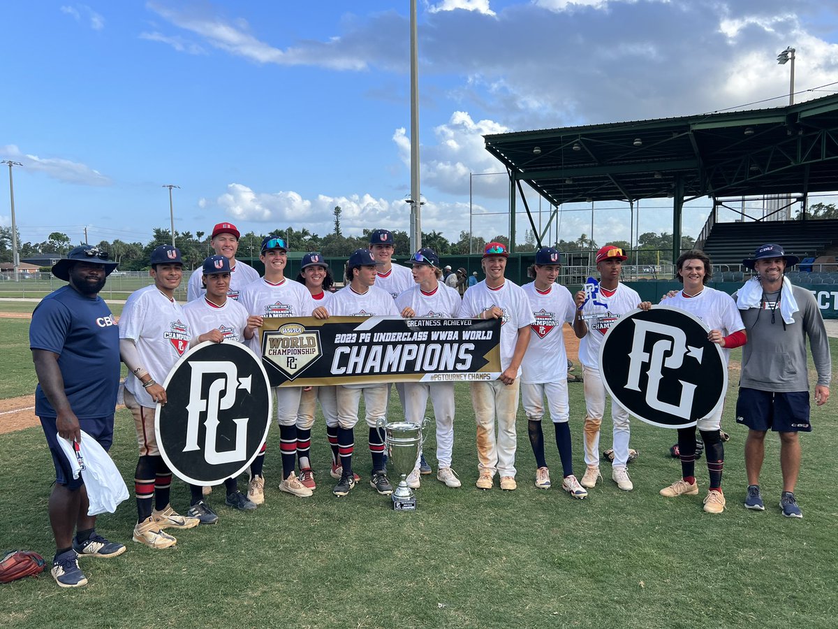 2023 @PerfectGameUSA WWBA Underclass Champs 🏆