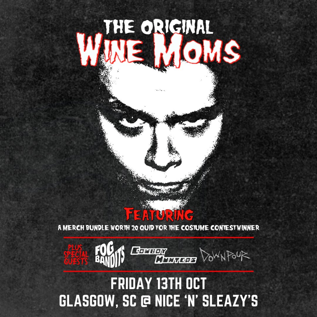 winemomsband's tweet photo. 10 DAYS TO GO!

WE'RE GEARING UP FOR OUR HEADLINE AT NICE 'N' SLEAZY'S BUT THE QUESTION IS, ARE YOU GUYS READY???

WE'VE GOT A LOT PLANNED INCLUDING NEW MUSIC, SPECIAL GUESTS, ONE-OFF COVERS, MERCH GIVEAWAYS, COSTUME CONTEST &amp; SO MUCH MORE!

SO DON'T MISS OUT

LINK IN BIO https://t.co/H694ThYbko
