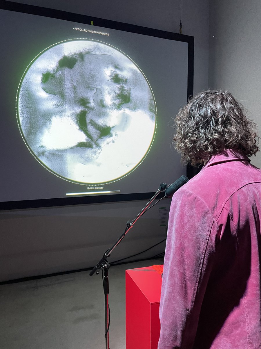 Some pictures from the opening reception of #Signals2023: EXPLORING CREATIVE TECHNOLOGY'S ROLE IN SHAPING OUR SHARED FUTURES. Thanks to all the creators and supporters including <a href="/DigiBC/">DigiBC</a> and the <a href="/VIFFest/">Vancouver International Film Festival</a>. Check it out it until Oct 7. signals.digibc.org #VIFFSignals #VIFF2023