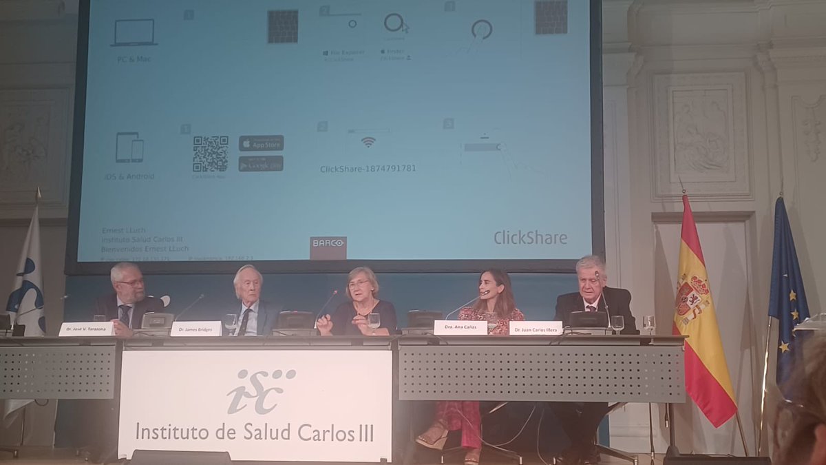 📒Primera de las dos Sesiones sobre la Investigación Científica Española en
“One Health - Una Sola Salud. Riesgos asociados a sustancias químicas y One Health 👏🏼👏🏼👏🏼👏🏼
#OneHealth <a href="/sanidadgob/">Ministerio de Sanidad</a> <a href="/Plat_OneHealth/">Plataforma One Health</a>