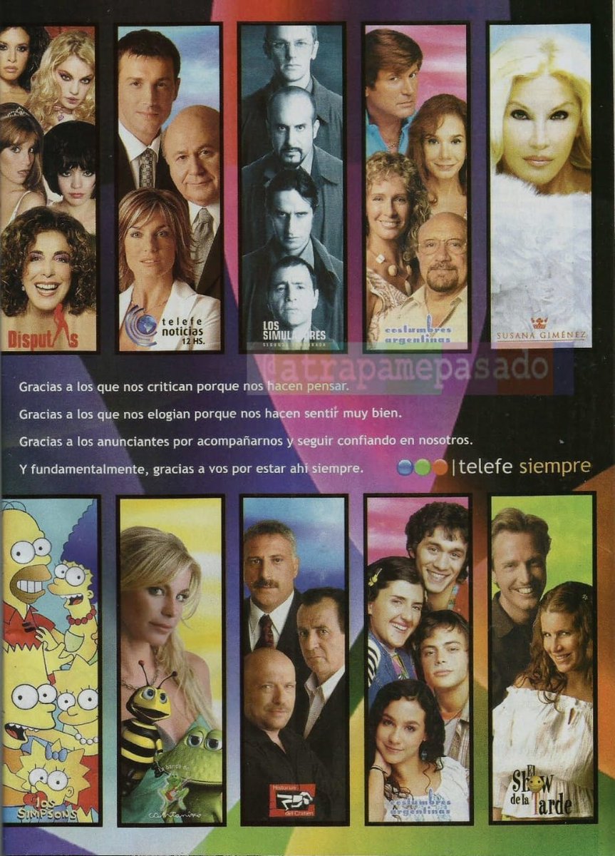 atrapamepasado's tweet photo. Revista #Veintitres me lleva a #Octubre #En2003 para recordar el #TELEFE de la dupla Villarruel- Llorente. 
Tras la avanzada del 13 (2002), el canal de @PAVON2444 recupera la iniciativa y consolida su liderazgo. 
#Hace20Años📺 https://t.co/WMc8mMeqTa
