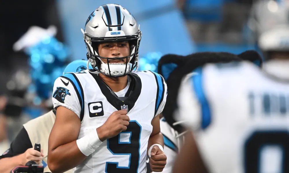 SleeperNFL's tweet photo. The Panthers are reportedly looking for a WR1 for rookie QB Bryce Young, per @Schultz_Report 

The organization is ALL IN on Bryce Young - the player and the person. https://t.co/QusEXVTvBP