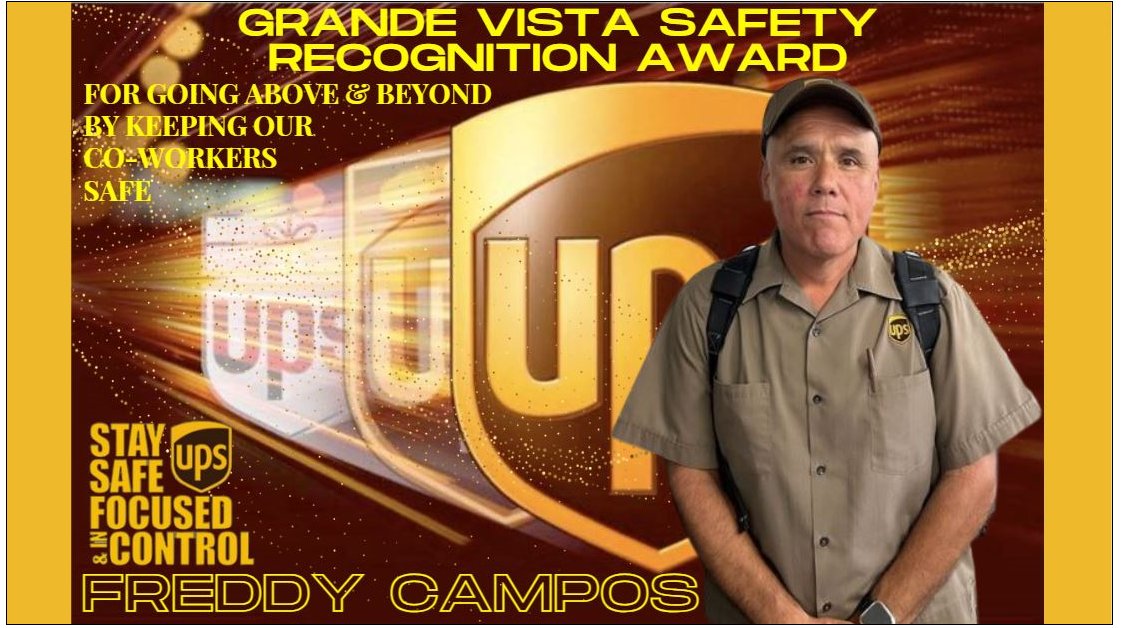 Grande Vista Safety Feeder (@gvsafetyfeeder) on Twitter photo Huge Thanks to Mr. Freddy Campos for Staying Safe, Focused & in Control!! <a href="/divine2wincom/">Trina Norman</a> @Henry_J_UPSER <a href="/TonyTietze/">Anthony Tietze</a> <a href="/UPSOntarioDDST/">UPSOntarioDDST</a>
<a href="/BellFeederSoCal/">Bell</a> <a href="/UPSCERCAsafety/">Cerritos Feeder Safety Team</a> <a href="/SfecaFeederSfty/">San Fernando</a> <a href="/LaMiradafeeder/">LaMiradaFeeder</a> <a href="/ArturoM82410239/">Arturo Martinez</a> <a href="/GardenaFeeder/">Gardena.feeder.safety</a> <a href="/IsaacRamirezso1/">IsaacRamirez@socalfeeder</a> Huge Thanks to Mr. Freddy Campos for Staying Safe, Focused & in Control!! <a href="/divine2wincom/">Trina Norman</a> @Henry_J_UPSER <a href="/TonyTietze/">Anthony Tietze</a> <a href="/UPSOntarioDDST/">UPSOntarioDDST</a>
<a href="/BellFeederSoCal/">Bell</a> <a href="/UPSCERCAsafety/">Cerritos Feeder Safety Team</a> <a href="/SfecaFeederSfty/">San Fernando</a> <a href="/LaMiradafeeder/">LaMiradaFeeder</a> <a href="/ArturoM82410239/">Arturo Martinez</a> <a href="/GardenaFeeder/">Gardena.feeder.safety</a> <a href="/IsaacRamirezso1/">IsaacRamirez@socalfeeder</a>