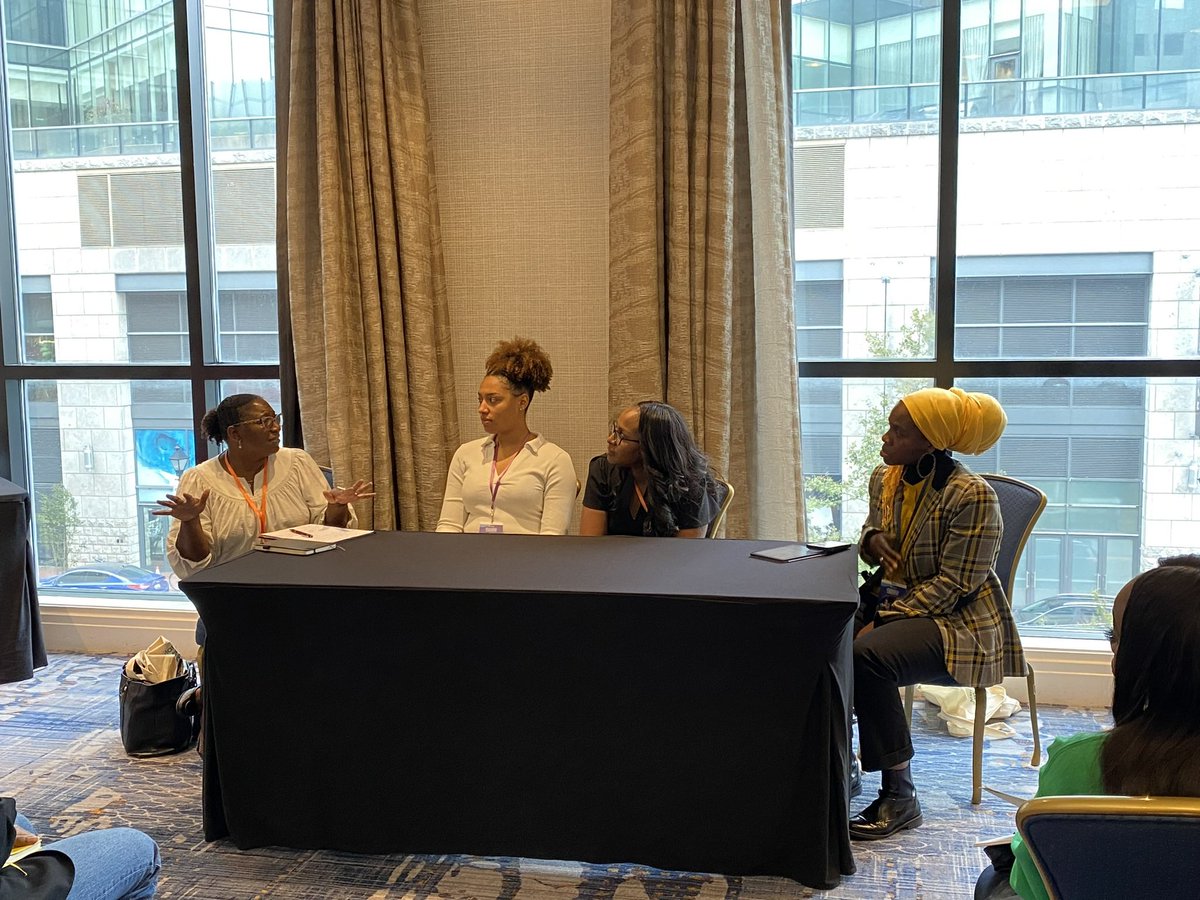 Thank you <a href="/BloomBmore/">The Bloom Collective</a> for inviting me to moderate a session “The Role of Academia in Reproductive Justice” alongside Dr. Keisha  Baptiste-Roberts and <a href="/DrChelleMD/">Michelle Ogunwole, MD PhD</a> 
and most importantly my student Harmony Madu! #MDBPHRJSummitt  #birthingjustice   📸<a href="/BloomBmore/">The Bloom Collective</a>