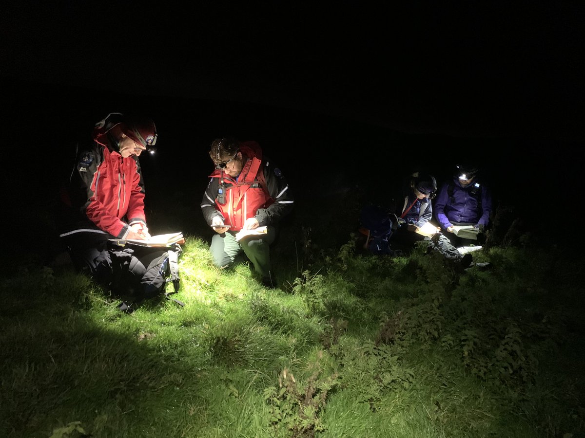 Despite the tempo of call-outs recently team members still turned out for Tuesday night training which was a ‘Micro Nav and Comms’ exercise nr Castleton. There was even cakes at one of the checkpoints. Our thanks to everyone that organised and helped deliver the training.