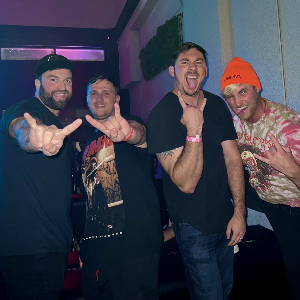 dubbadmusic's tweet photo. You’ve heard of the Forbidden Four, now get ready for…
The Florida Four 🐊🍊
•
•
•
•
#edm #forbiddenfour #dubstep #riddim #trench #tearout #futureriddim #metalstep #heavy #brutal #bassmusic #headbangers #edm #orlandoedm #floridafour https://t.co/8N6wuOCMUN