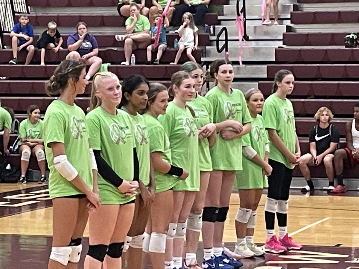 drsefrit's tweet photo. Spiking Out Cancer Game! PIRATES vs WARRIORS. #scsdSTRONG #BEscsd https://t.co/UJ8WCKKoXw