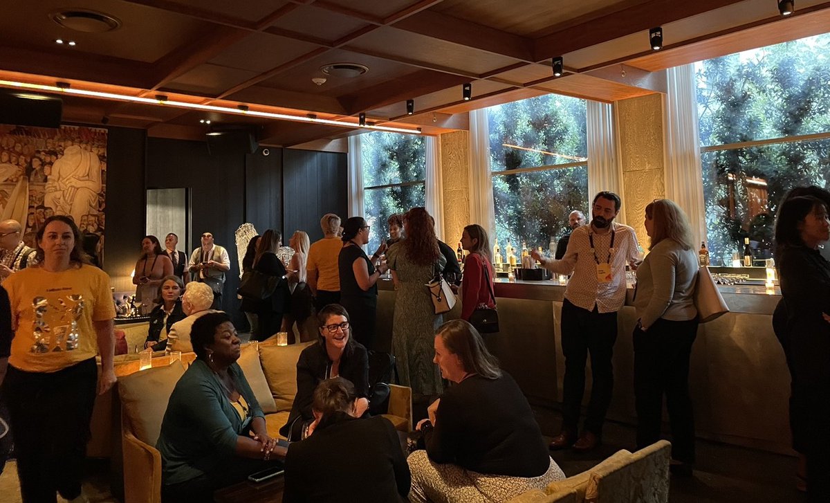 Shiloh_Events's tweet photo. Tonight’s evening reception wrapped up another successful day with Team Shiloh onsite for Culture Amp Forum in New York. We love to see our clients' event goals transform into a reality!🚀✨ https://t.co/J3X7En5Gh6
