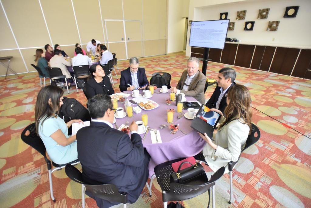 PresidenteCCGdl's tweet photo. Tuve la oportunidad de participar en las mesas de trabajo de MIT REAP: Focus México, una iniciativa que busca impulsar el desarrollo de empresas basadas en la innovación. Gracias a la Secretaría de Innovación, Ciencia y Tecnología por organizar este productivo encuentro. https://t.co/eFP5rTHZ0k