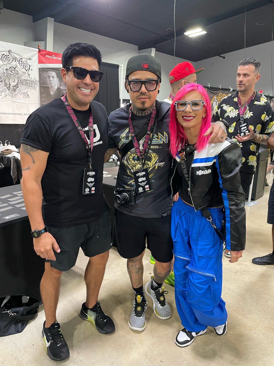 Con Carla y Yomico en The All Star Tatto Convention