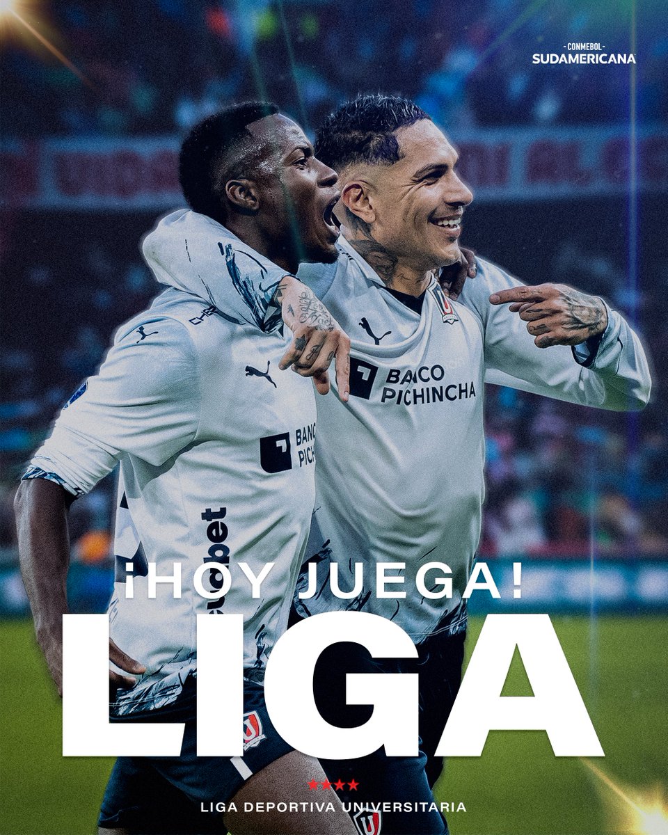 LDU_Oficial's tweet image. #HoyJuegaLIGA ⚪🔴
🆚 #DefensaYJusticiaLIGA
🏆  @Sudamericana
⏰ 17:00 (🕔 EC)