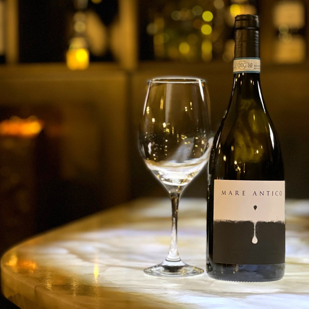 The Mare Antico grapes are sourced from 25-year-old vines grown in soils particularly rich with fossilized shells and oysters. 

#LaPiazza #LaPiazzaAllegra #hamiltoneats #eathamont #hamiltonishome #italianhamilton #menu #foodhamilton #hamont #dinein #suportlocal #supporthamilton