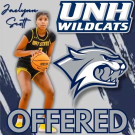 Greatful to have received an offer from @UNHWBB. Thank you @CoachHoganUNH and the entire coaching staff for this opportunity @BayStateJags @LaurieBollin