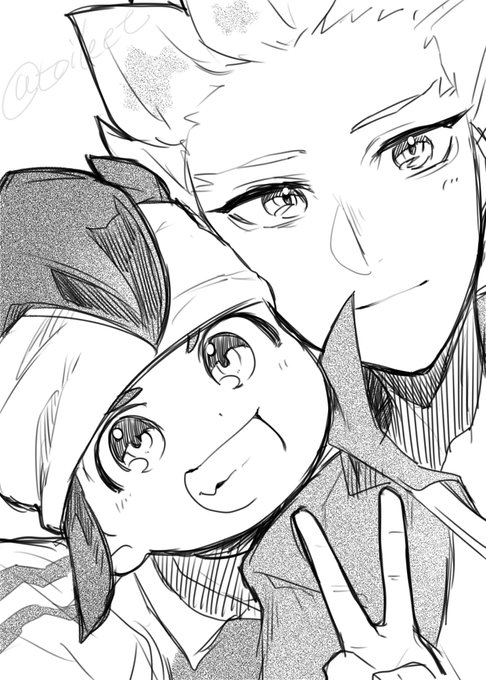 豪円、ナチュラルにこの距離(自撮りしなさそうだけどしたらこんな距離になりそう) 