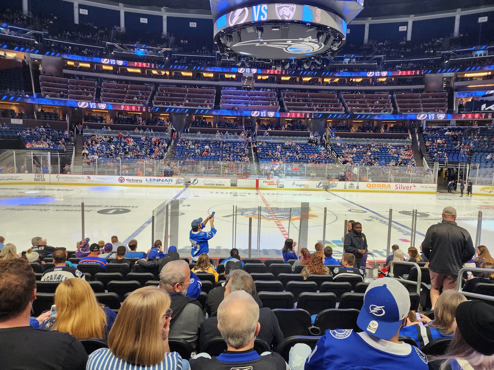 Section 228 at Amalie Arena 