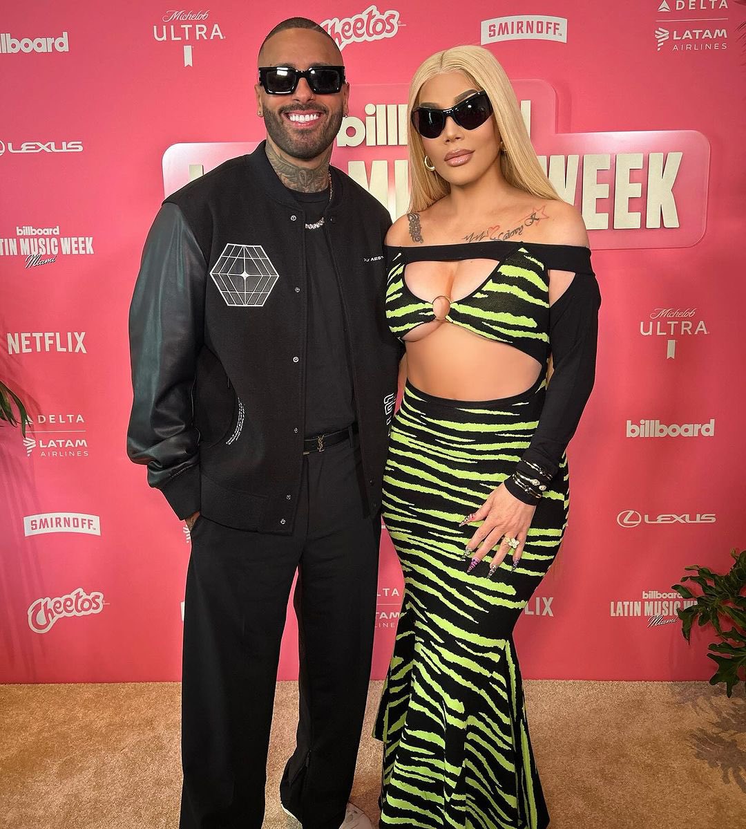 NickyJamPR's tweet photo. La Caballota @IvyQueenDiva  #BillboardLatinWeek https://t.co/nScdFGrF2Q