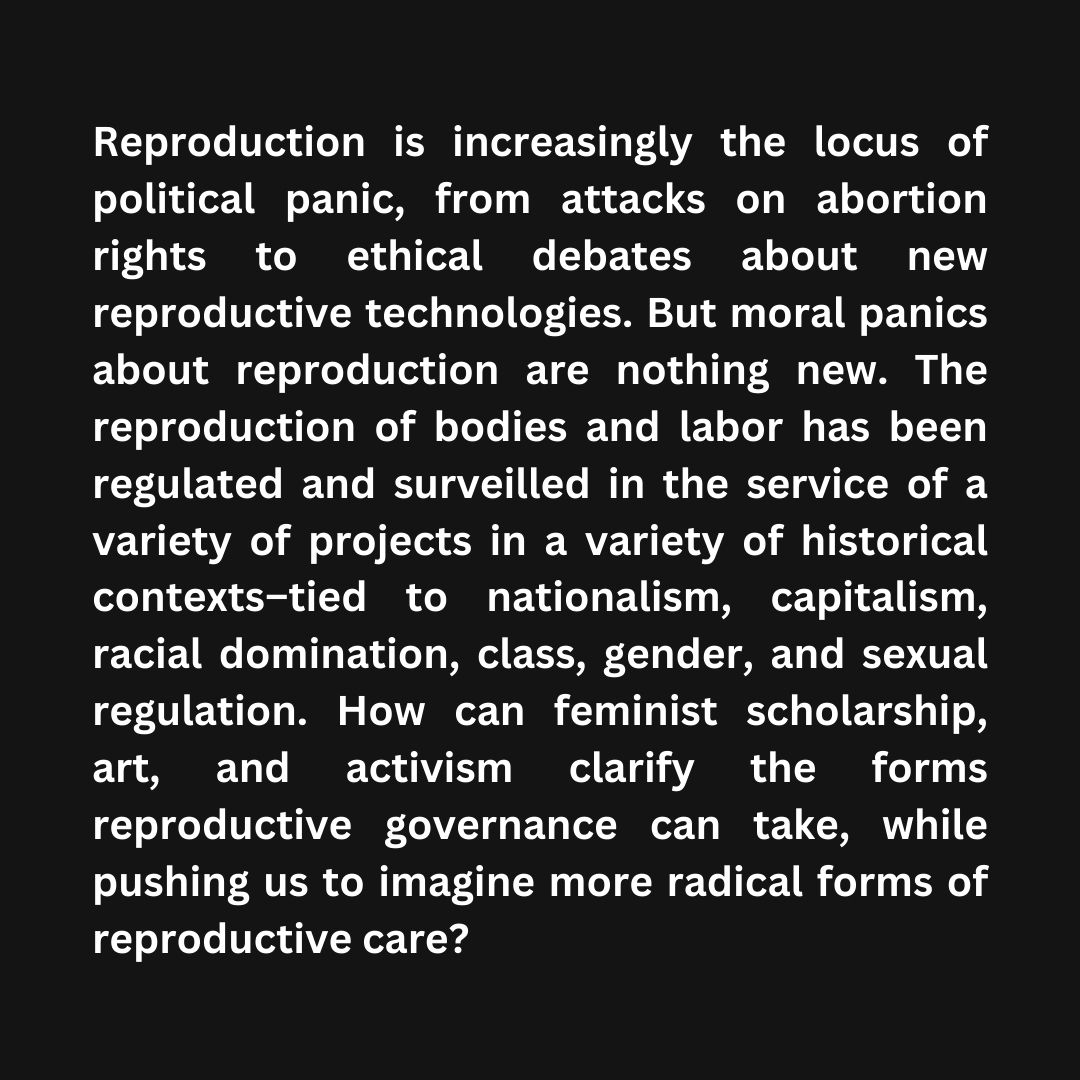 GCWSatMIT's tweet photo. Register now for our first 2023-2024 Feminisms Unbound! 

RADICALIZING REPRODUCTION on 11/30 at 5:30PM ET 

Hosted by @GowriV and featuring Amrita Pande (UTC), @pornoscholar, @guerrillamama_ , Siri Suh (@BrandeisU), and Vanessa Ly (Sisters Unchained)

https://t.co/5WGBlxNka7 https://t.co/HQDUJFl3x6