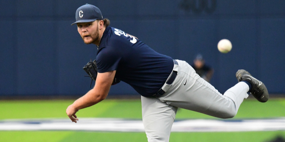d1baseball's tweet photo. "He’s our tough guy, he’s not afraid of anybody, any opponent. ... When you need him to make the big pitch, he makes it."

Coming off a strong @OfficialCCBL season, @garrett_41 is competing for a spot in @UConnBSB's rotation 💪

@KinaTraxInc Fall Report 👉 https://t.co/aUQbMBC6FH https://t.co/Hfr2hGkl2K