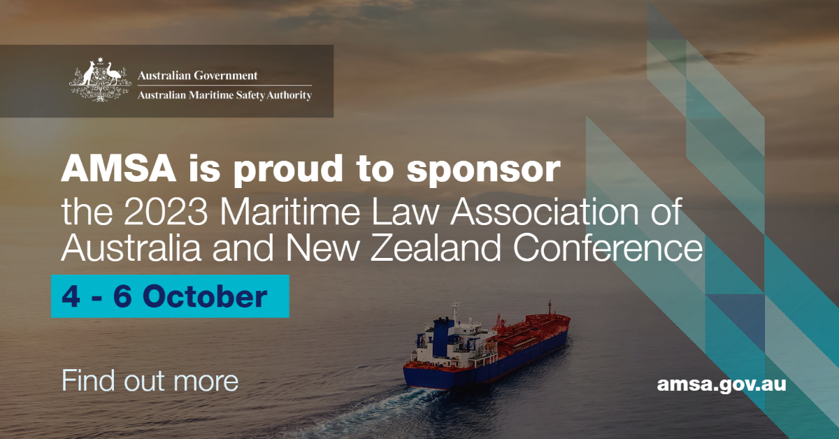 We are proud to sponsor the 2023 Maritime Law Association of Australia and New Zealand Conference, to be held in Perth from 4-6 October. 

Find out more about our work with maritime law at ow.ly/Nc4K50PgKkQ 

#SafeSeasSavingLives #MLAANZ #maritimelaw