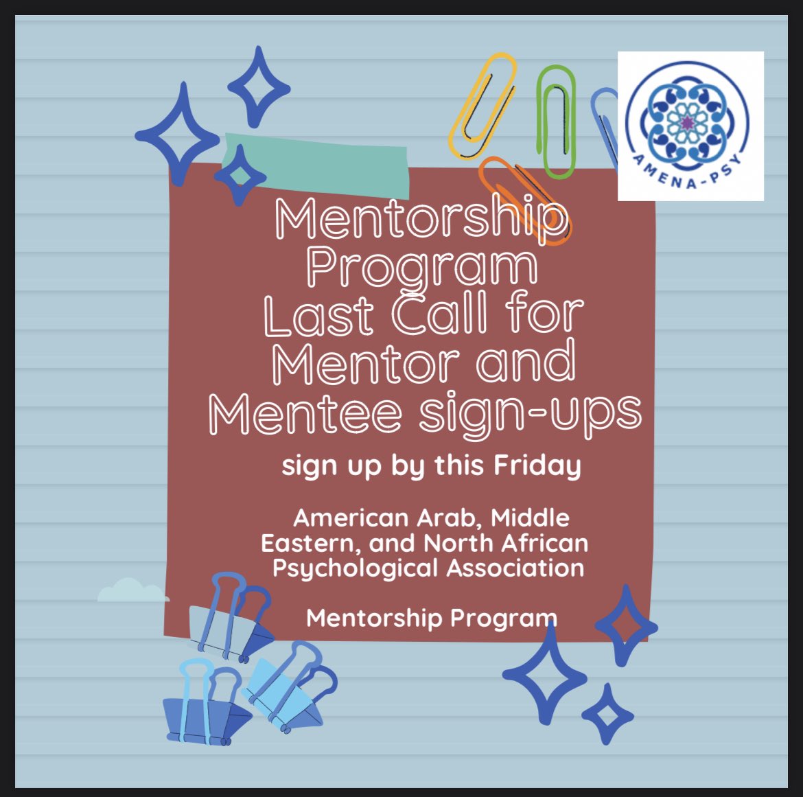 American Arab MENA Psychological Association tweet media