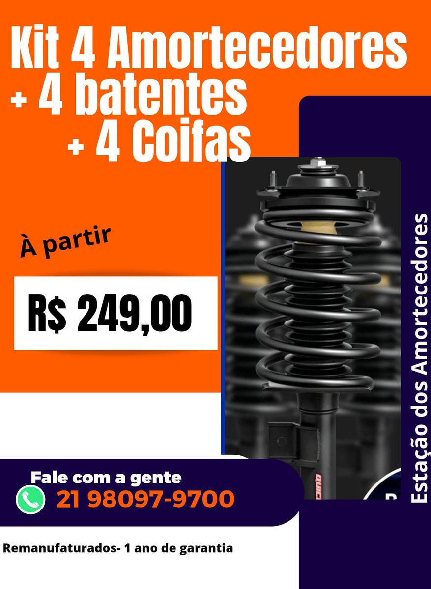 PAmortecedores_'s tweet photo. Chama no ZAP::
https://t.co/KDFhyD7iLR https://t.co/Eg88Vhpr83
