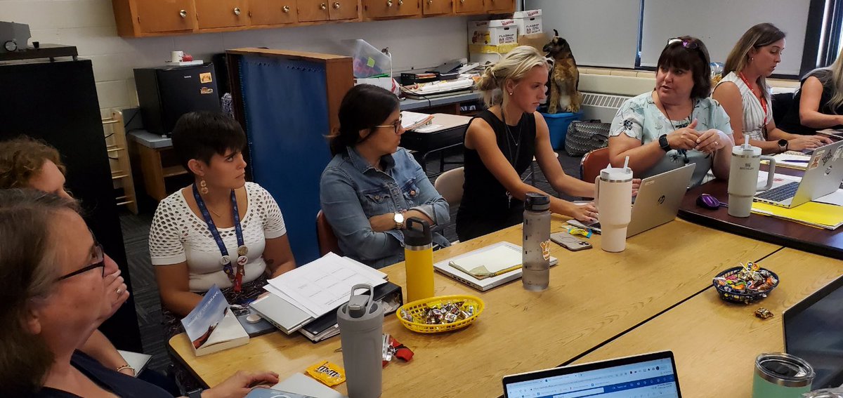 ClarenceLearns's tweet photo. Professional learning communities are essential for  examining where we are and where we need to go. Great day of collaboration! Kudos! https://t.co/tIbF5Sq68d