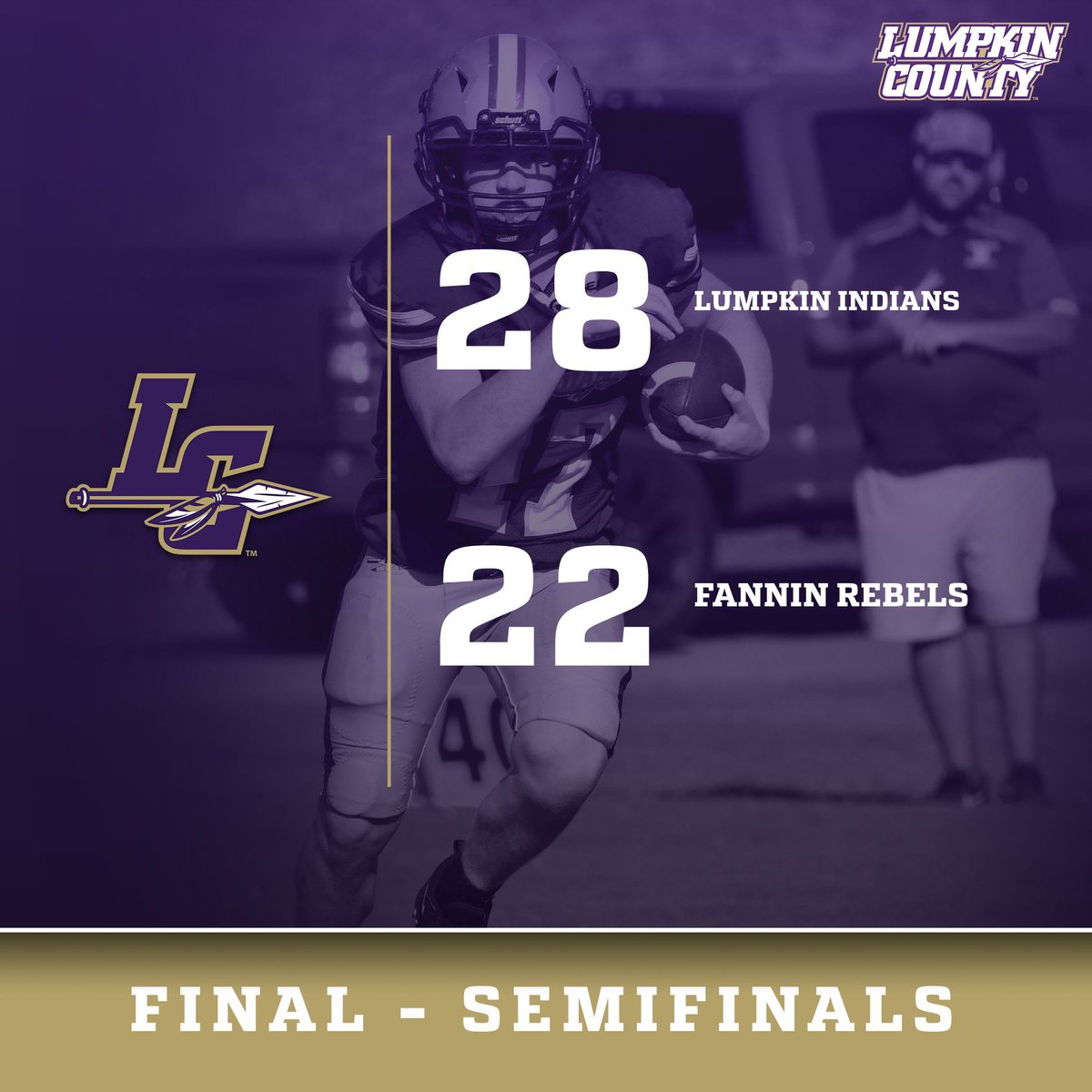 LumpkinFB's tweet photo. 8th grade is heading back to 'ship!!! #hardworkpaysoff #1program1goal https://t.co/SsS0wU58dP