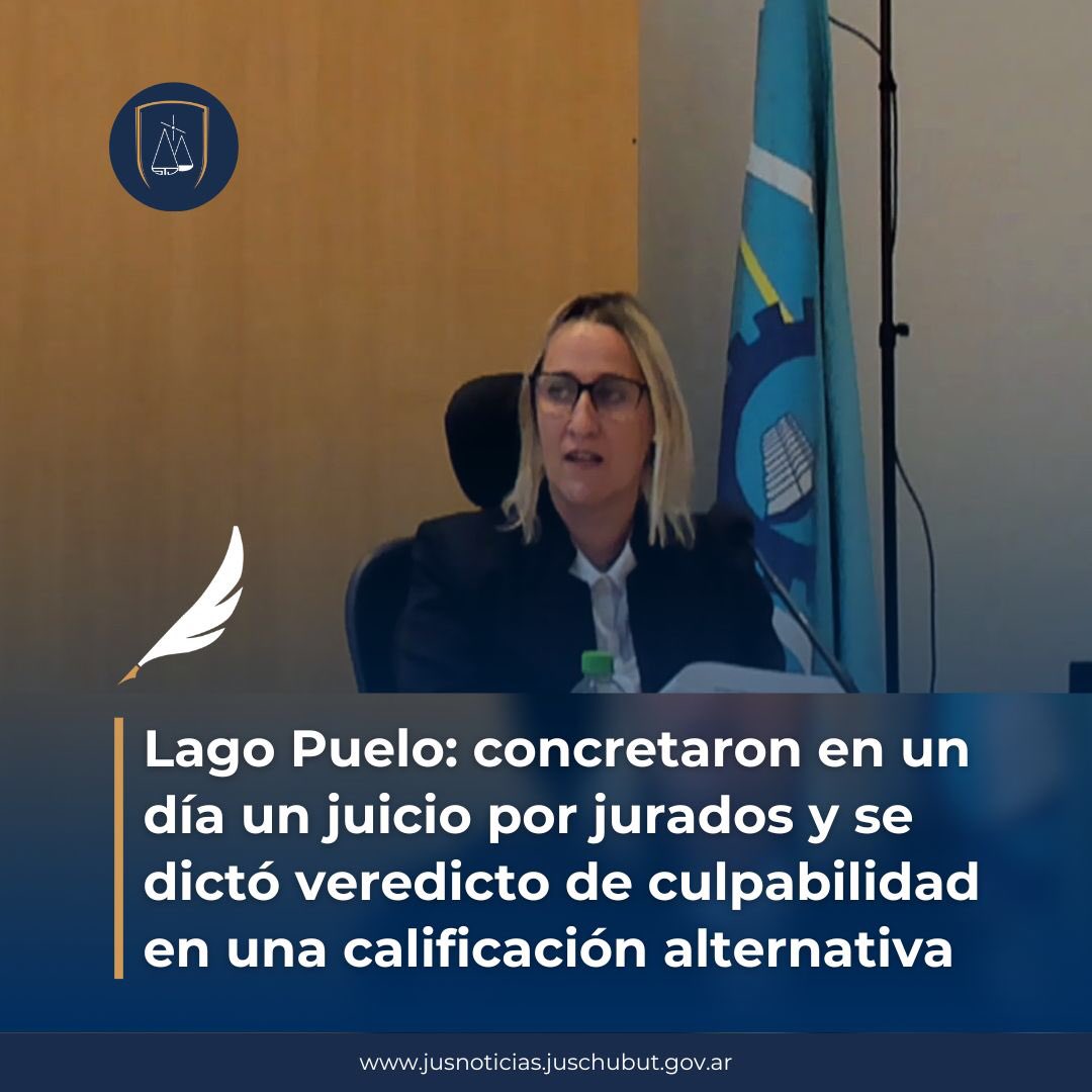 #juicioporjurados #LagoPuelo