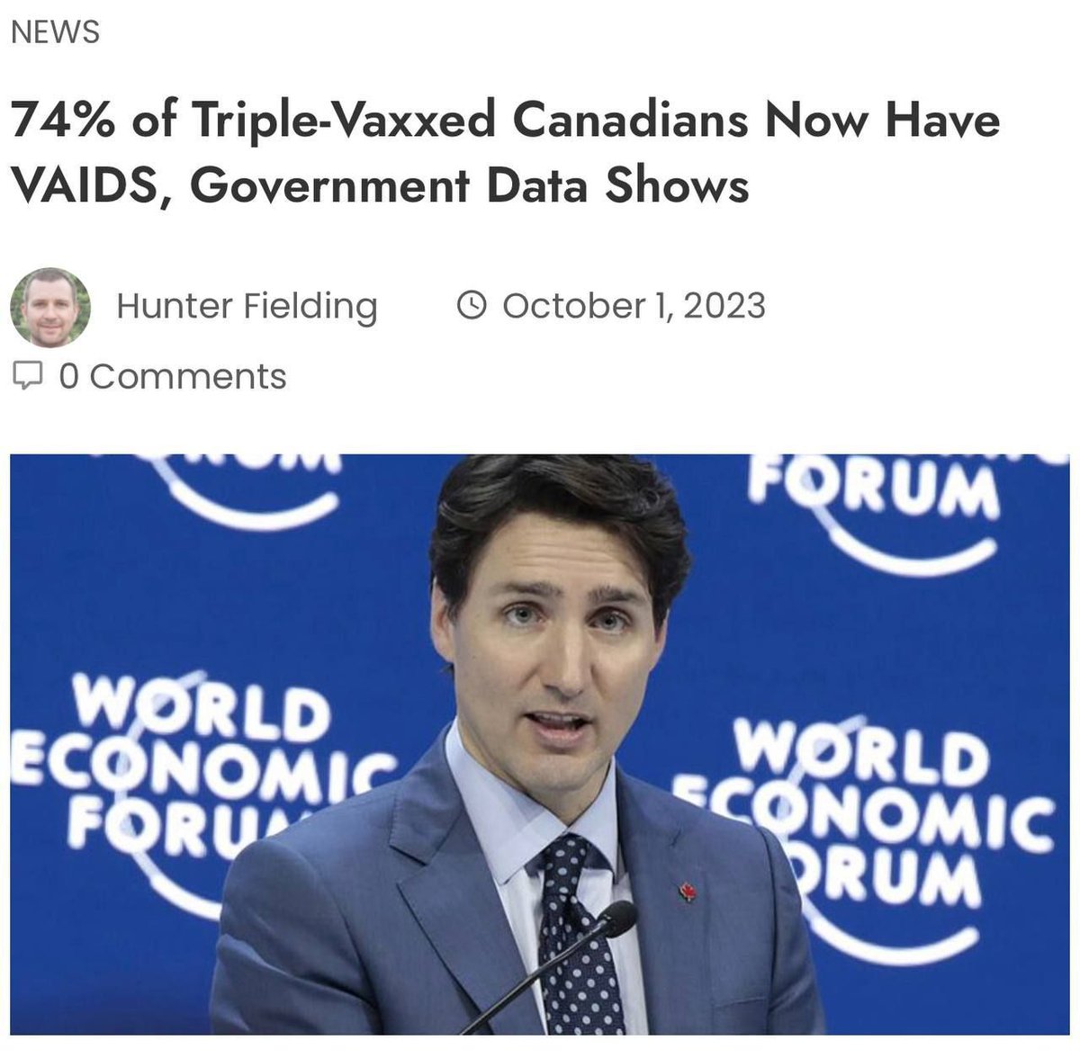 74% of the vaccinated population across Canada now have full-blown Vaccine Acquired Immune Deficiency Syndrome (VAIDS).