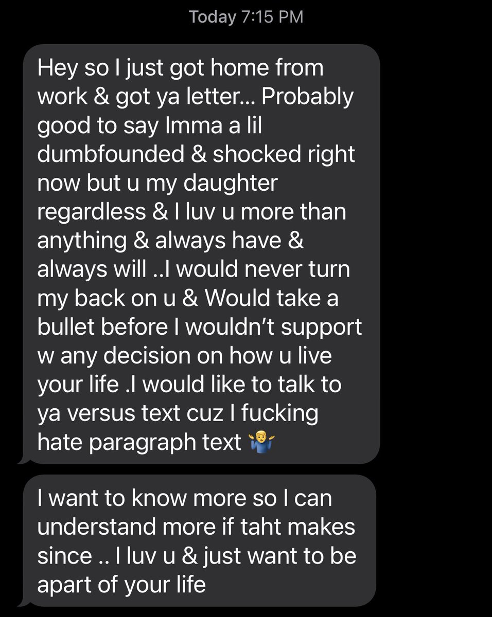 springIvr's tweet photo. oh my god well my dad got my coming out letter and ummm https://t.co/1i8zumLFxX