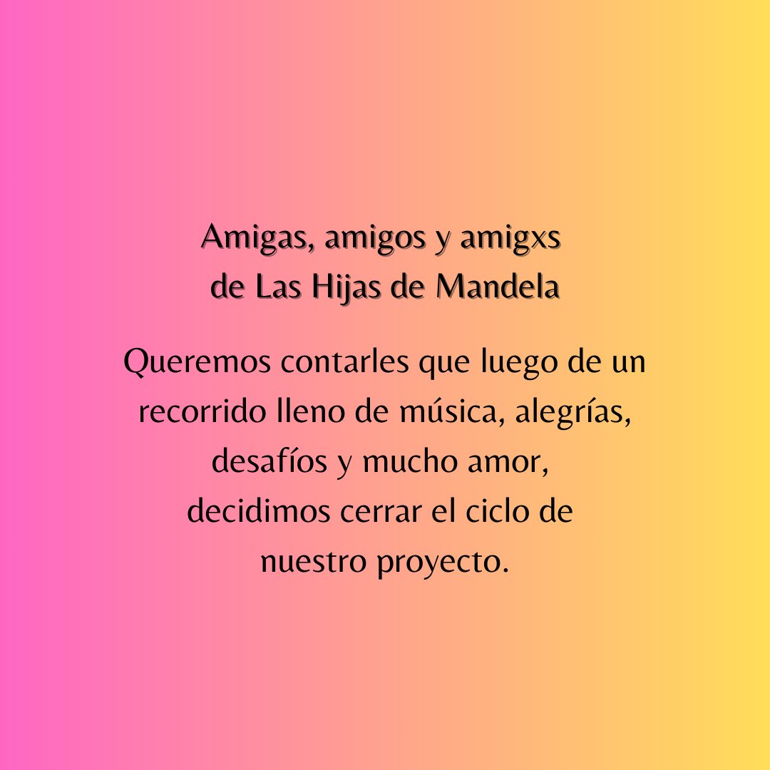 HijasMandela's tweet photo. ¡Gracias!🎶✨🔥 https://t.co/gWyJZNS8xx
