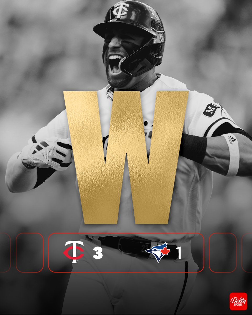 FIRST PLAYOFF WIN SINCE 2004!!!

#WeBelieveinTC | #MNTwins
