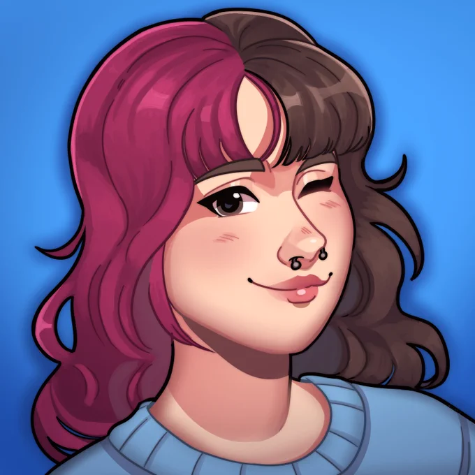 some profile pic comms i liked from my fiverr gig :p 
