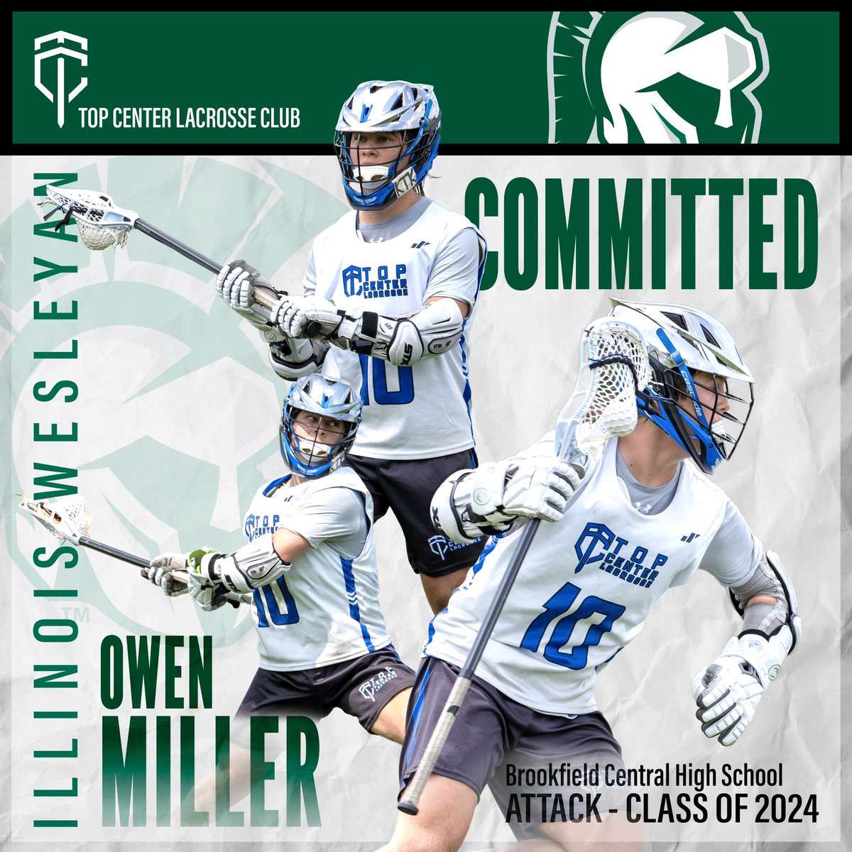 🚨 #commitmentalert 🚨

Congratulations to 2024 Attack Owen Miller (<a href="/Owen_Millxr/">Owen Miller</a>, @BrookfieldHSLax) who will attending Illinois Wesleyan University (<a href="/iwu_mlax/">IWU Men's Lacrosse</a>) next fall to play DIII lacrosse!

Congrats Owen!

#TCLX