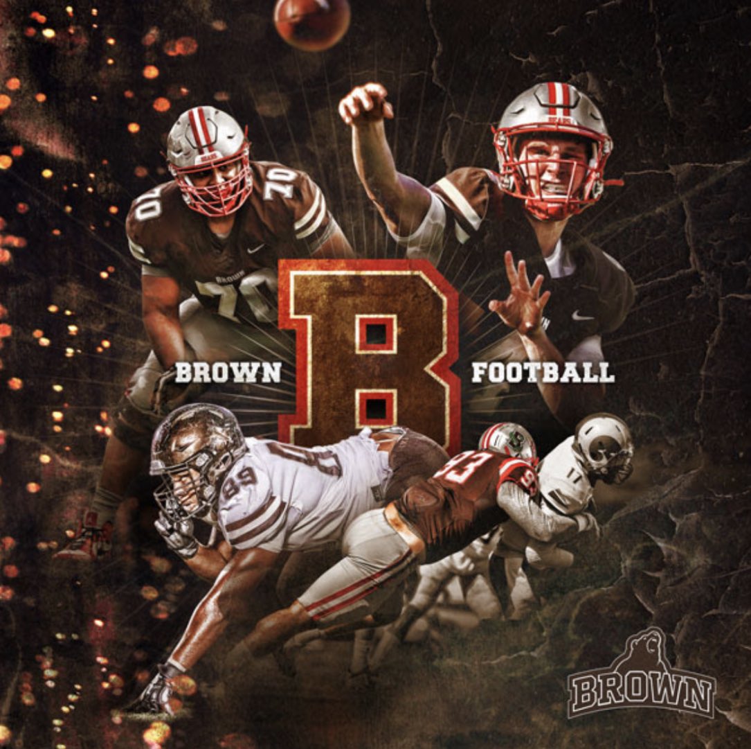 Thank you to Brown for the game day invite, hyped to be able to see what @BrownU_Football offers ‼️ @CoachFontana @730scouting @BrownHCPerry @Browncoachweave