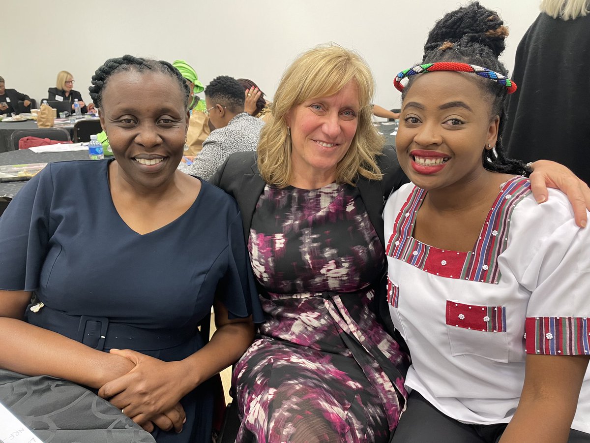 Mothering and albinism 

Today I met this lovely Professor’s from Canada Kendra Rieger and Dr Eunice siaity from Tanzania where we spoke about the importance of Respectful maternity care and Nursing and Midwifery in Africa &amp; Canada. I’m so honoured to have met you.