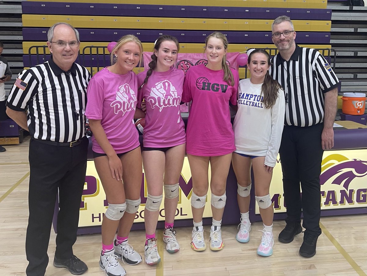 Plum Athletics (@plumathletics) on Twitter photo Thank you for our officials for our Girls JV/V Volleyball match against Hampton tonight! Couldn’t have the match without you! #ThankYouOfficials
<a href="/plumboroughsd/">Plum Borough SD</a> <a href="/Plum_GVB/">Plum Girls Volleyball</a> <a href="/TribLiveHSSN/">TribLive HSSN</a> <a href="/HTSDAthletics/">HTSD Athletics Department</a> <a href="/wpial7/">WPIAL</a> <a href="/PIAASports/">PIAA</a> Thank you for our officials for our Girls JV/V Volleyball match against Hampton tonight! Couldn’t have the match without you! #ThankYouOfficials
<a href="/plumboroughsd/">Plum Borough SD</a> <a href="/Plum_GVB/">Plum Girls Volleyball</a> <a href="/TribLiveHSSN/">TribLive HSSN</a> <a href="/HTSDAthletics/">HTSD Athletics Department</a> <a href="/wpial7/">WPIAL</a> <a href="/PIAASports/">PIAA</a>