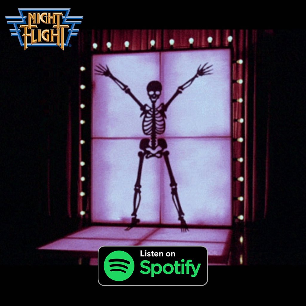 The Night Flight HALLOWEEN mix is HERE 🎃 Guaranteed to put the creature in your feature + the bumps in your night w/ oozing tracks from REDD KROSS, TUXEDOMOON, HARUOMI HOSONO, CHROME, + more.  Listen x Follow: spotify.link/qizKQG3JBDb