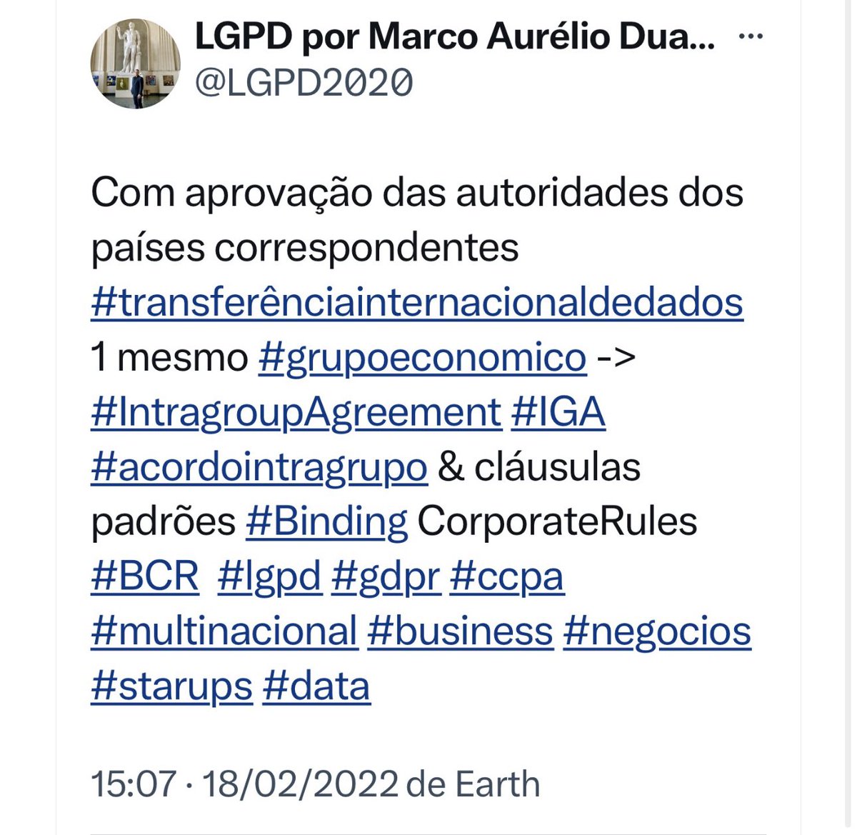 LGPD2020's tweet photo. #transferenciainternacionaldedados pelo mesmo #grupoeconomico https://t.co/TaFyiiqXJe